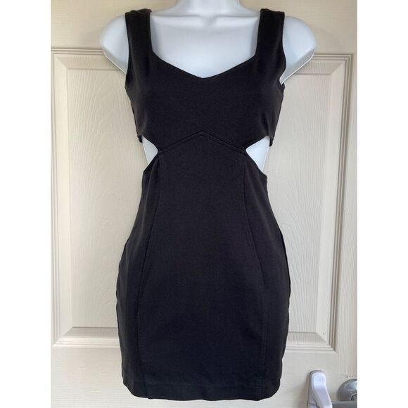 Backstage Alexandria Cutout Mini Dress (Black) - XS - Picture 2 of 10